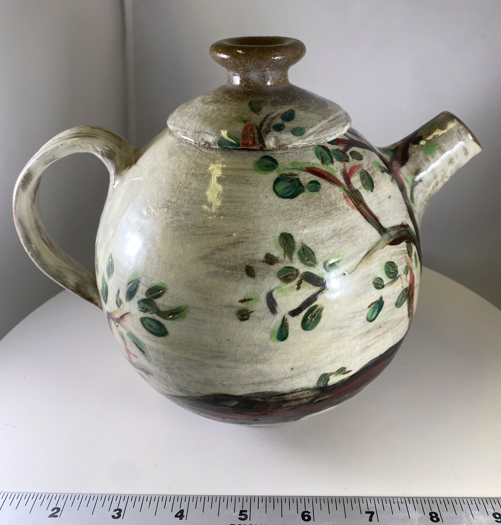 #113 Owl Teapot