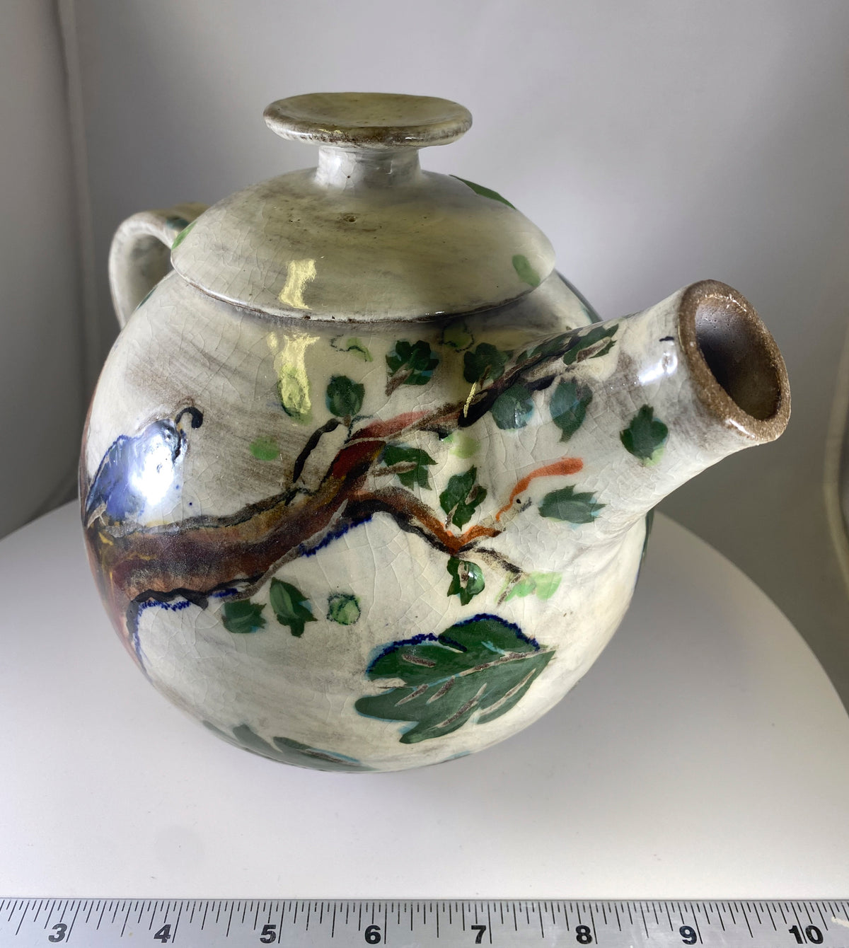 #114 Quail Teapot
