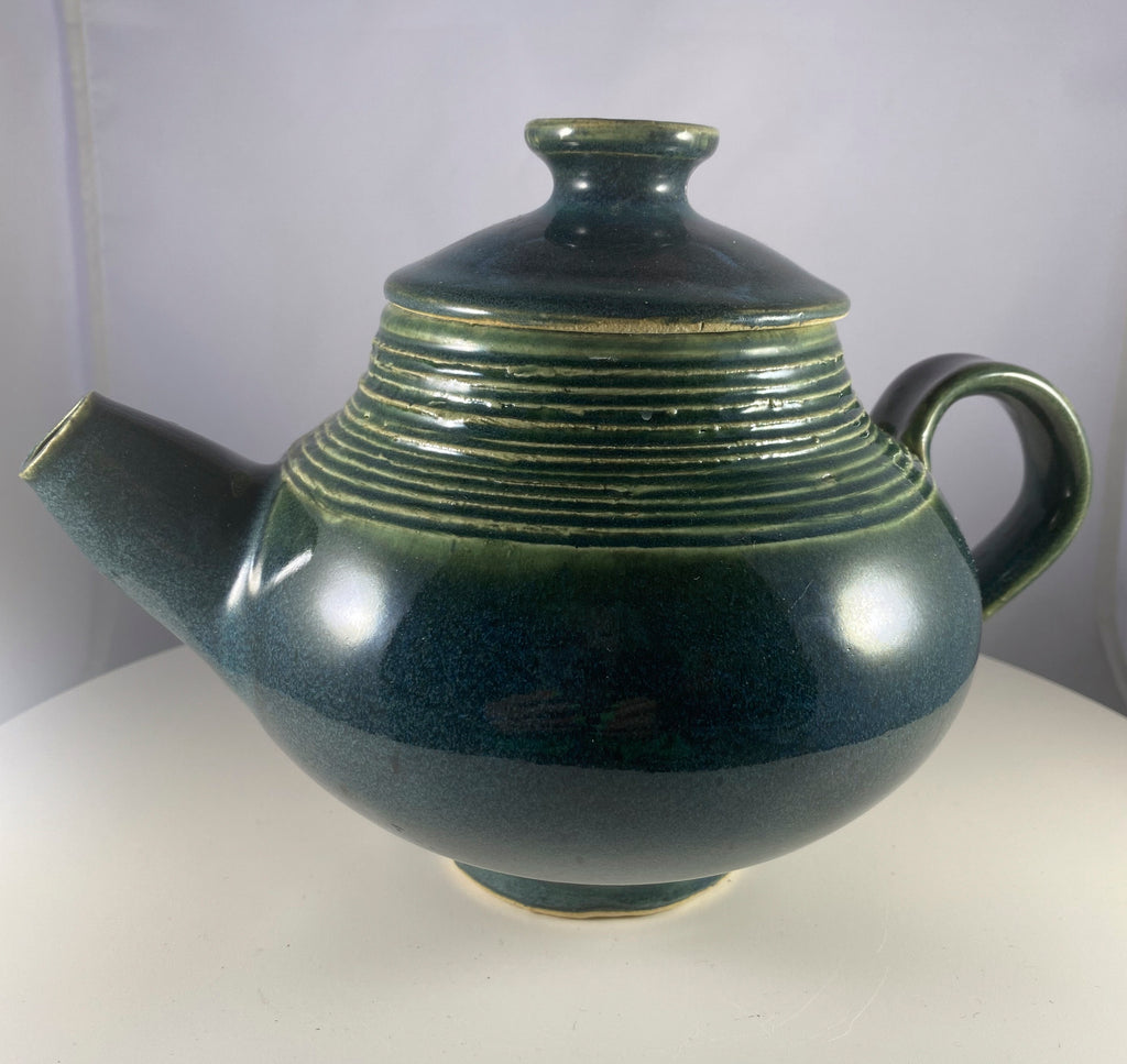 #115 Dark Teal Teapot