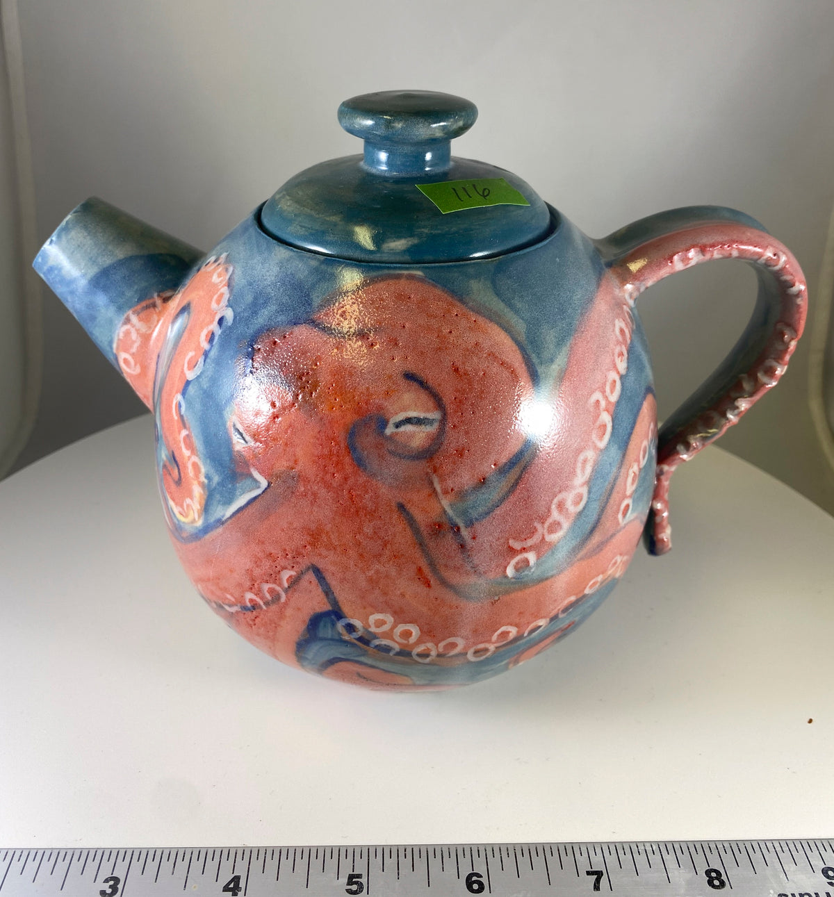 #116 Octopus Teapot