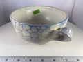 #137 Medium White Bowl w/ Handle