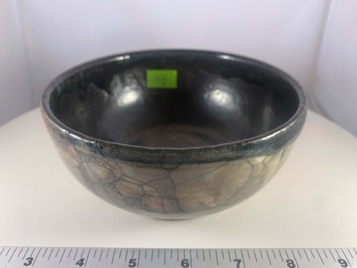 #148 Medium Black Bowl