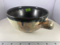 #152 Medium Black Bowl w/ Handle