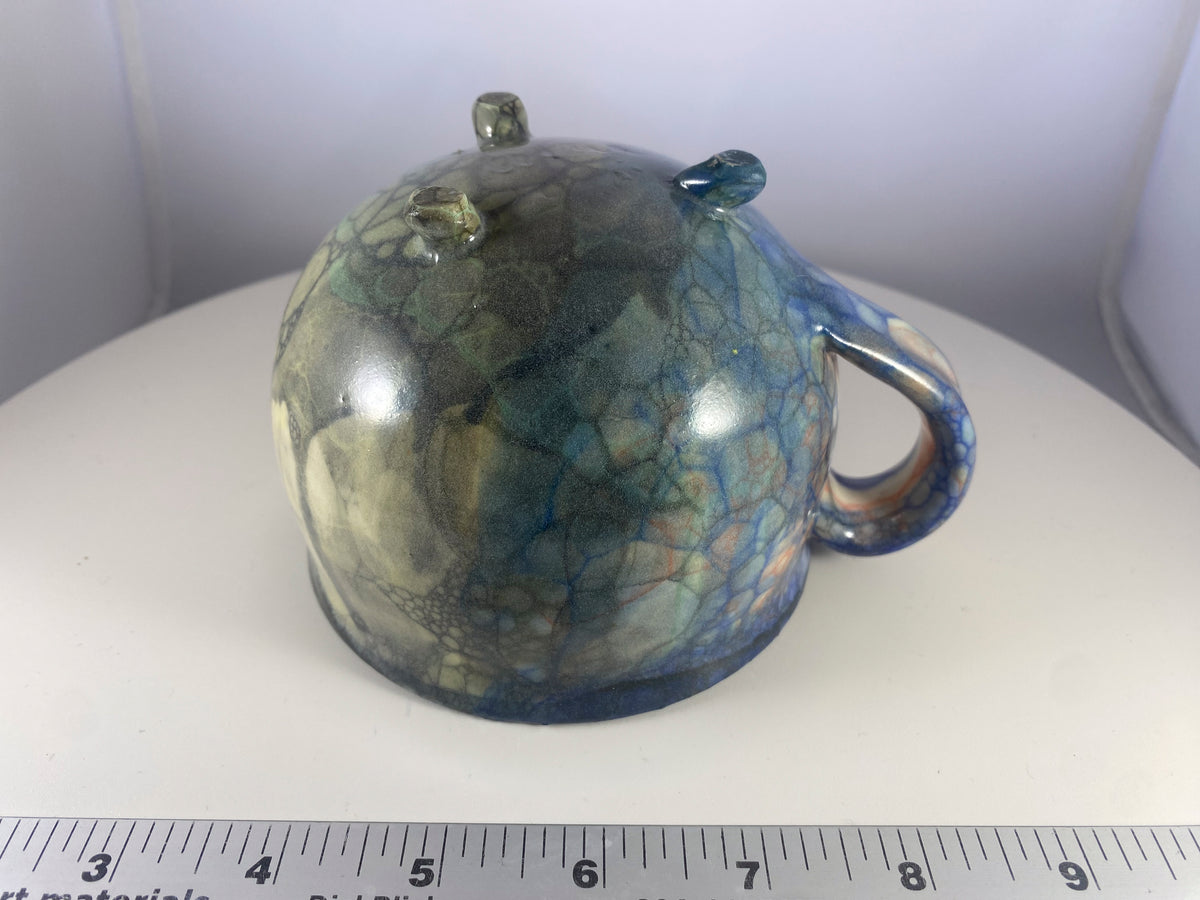 #159 Large Black Cauldron Mug