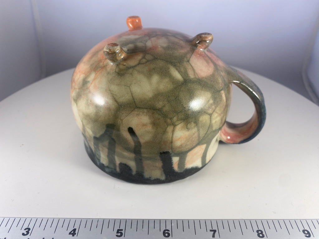 #161 Large Black Cauldron Mug