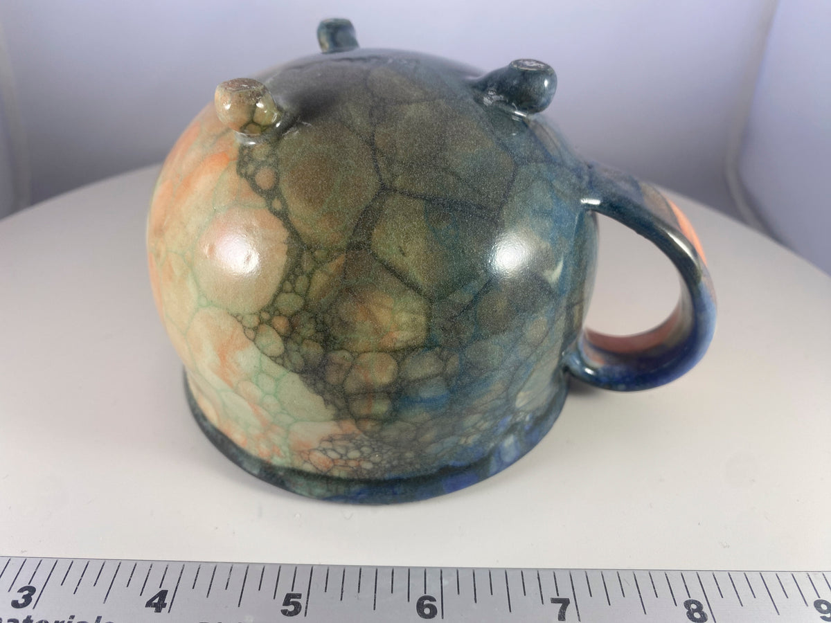 #165 Large Black Cauldron Mug