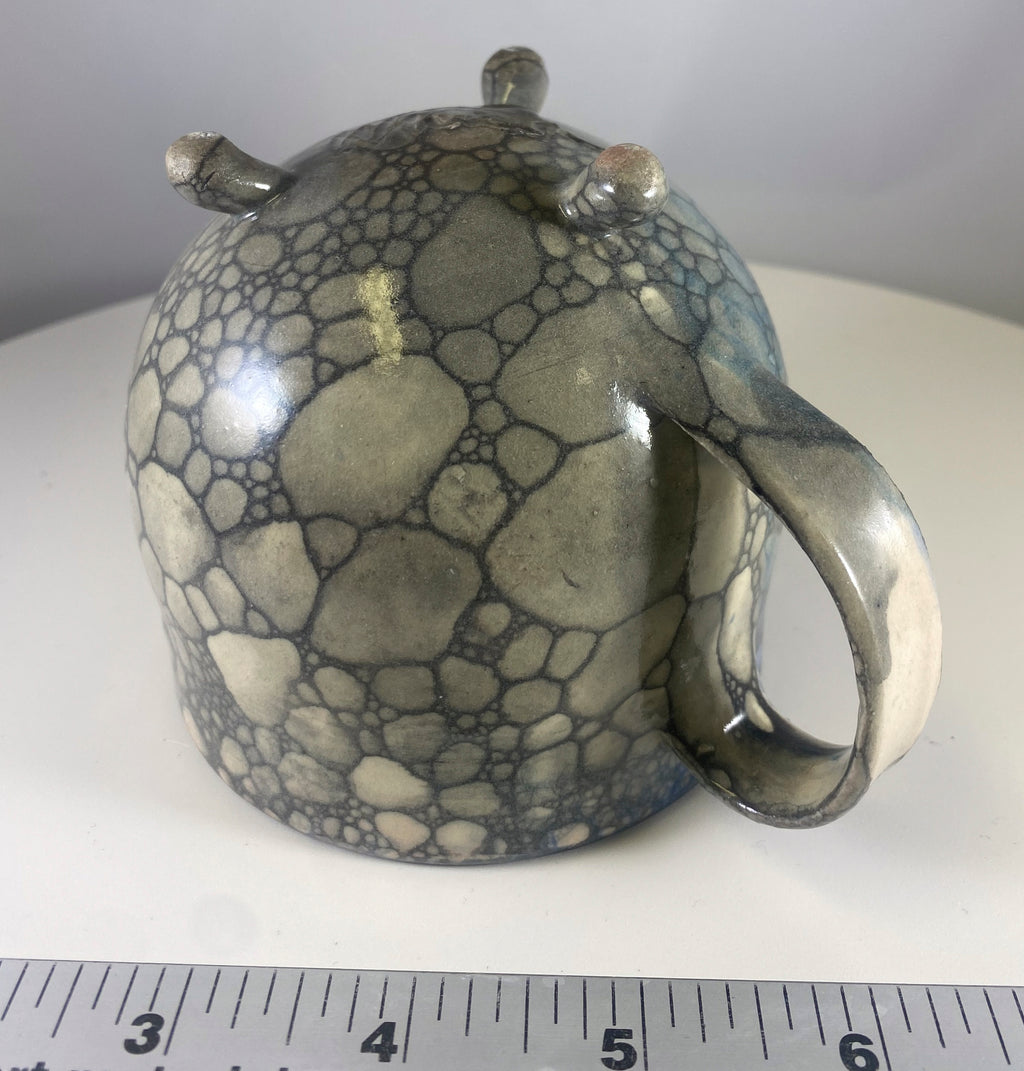 #167 Medium Black Cauldron Mug