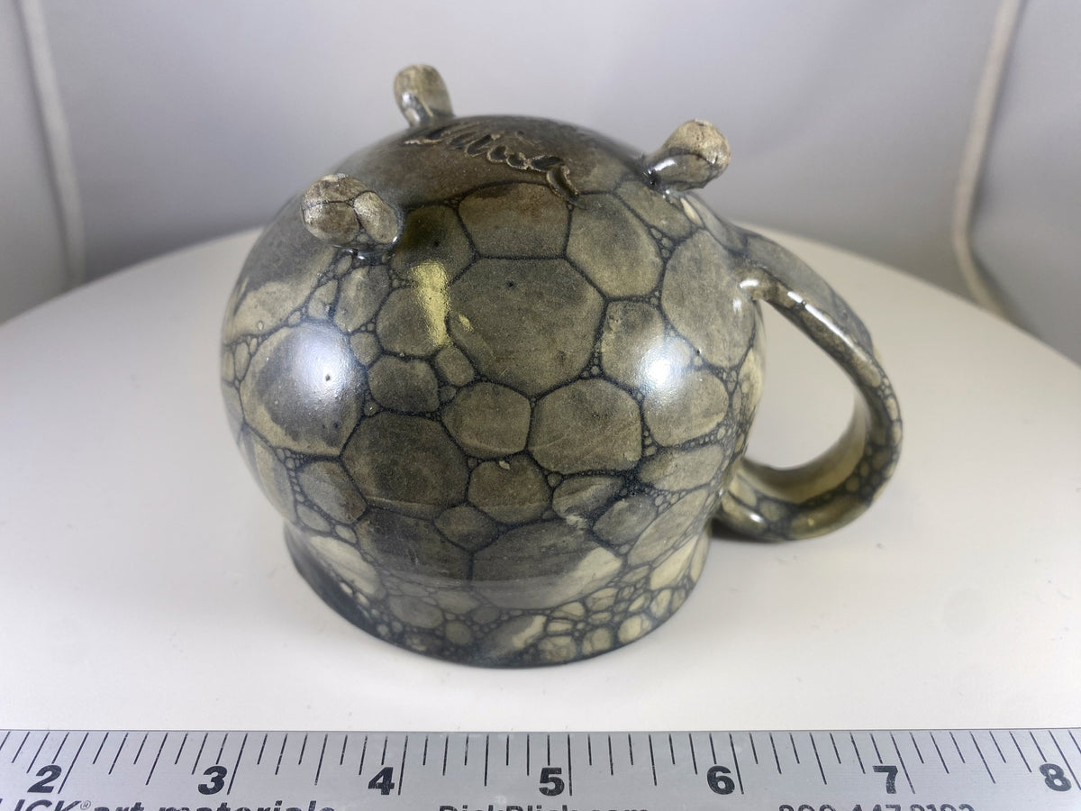 #169 Medium Black Cauldron Mug