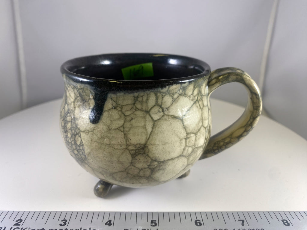 #169 Medium Black Cauldron Mug