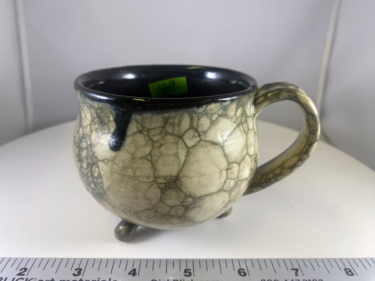 #169 Medium Black Cauldron Mug