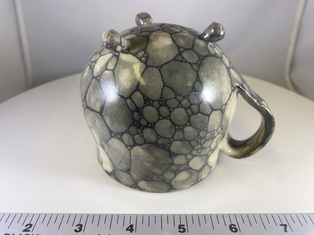 #170 Medium Black Cauldron Mug