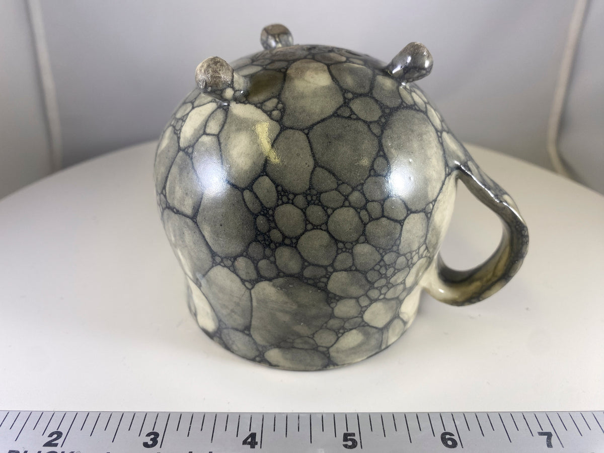 #170 Medium Black Cauldron Mug
