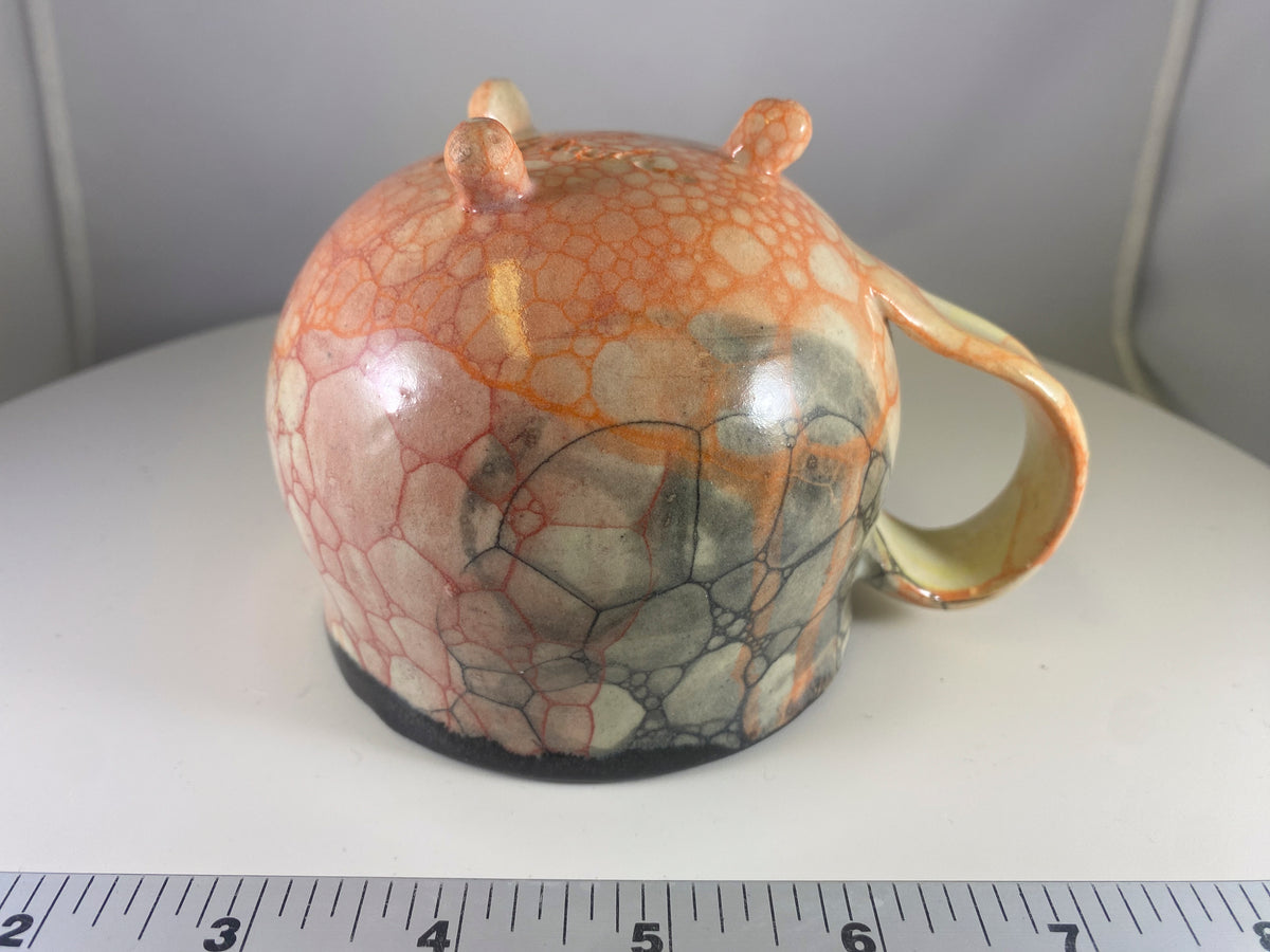 #172 Medium Black Cauldron Mug