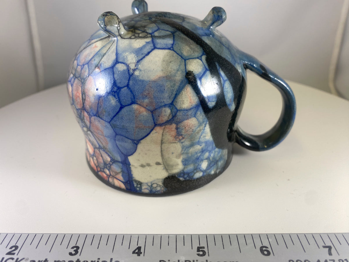 #177 Medium Black Cauldron Mug