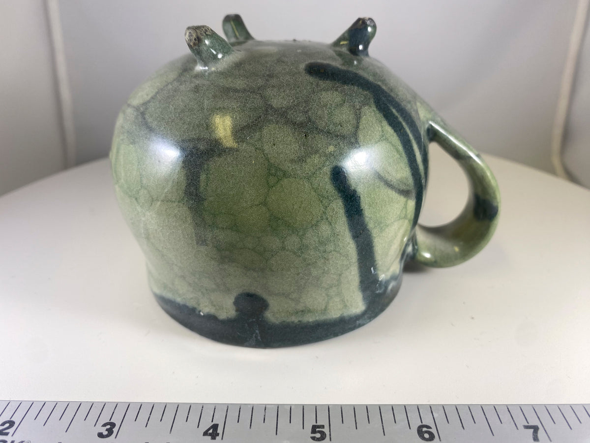 #178 Medium Black Cauldron Mug