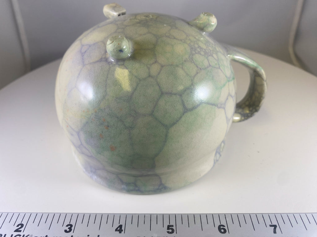#179 Large White Cauldron Mug *seconds*