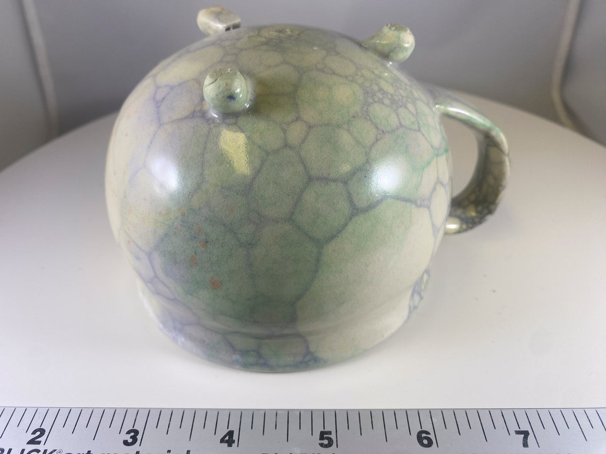 #179 Large White Cauldron Mug *seconds*