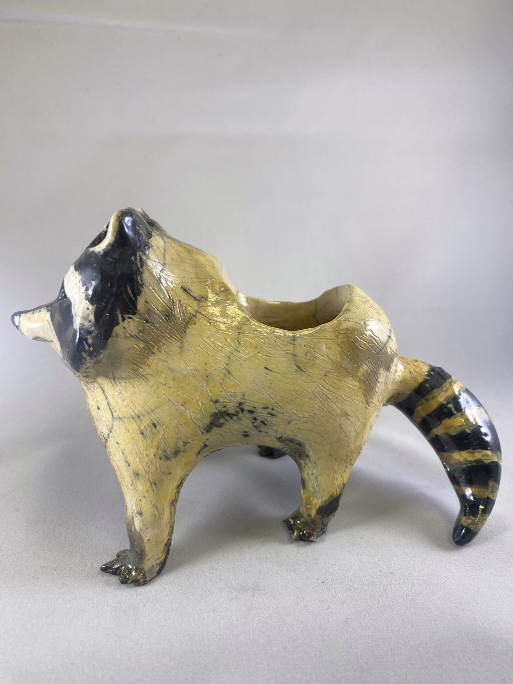 Raku fired Raccoon