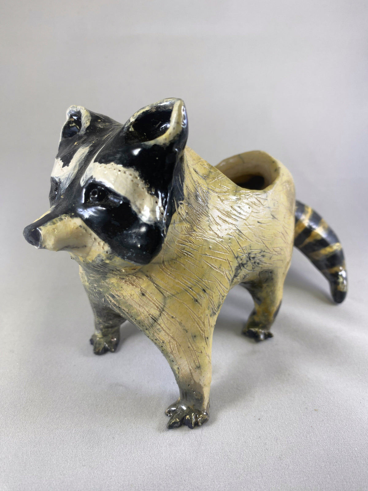 Raku fired Raccoon